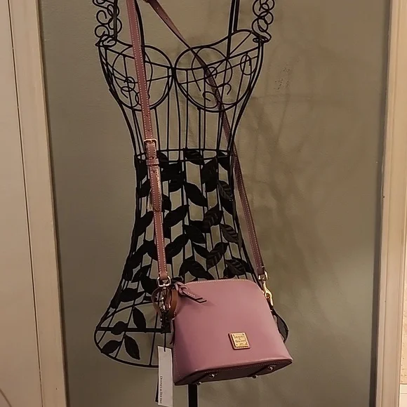 Dooney & BourkeDooney & BourkeDomed Saffiano Leather Crossbody Bag - Picture 2 of 6